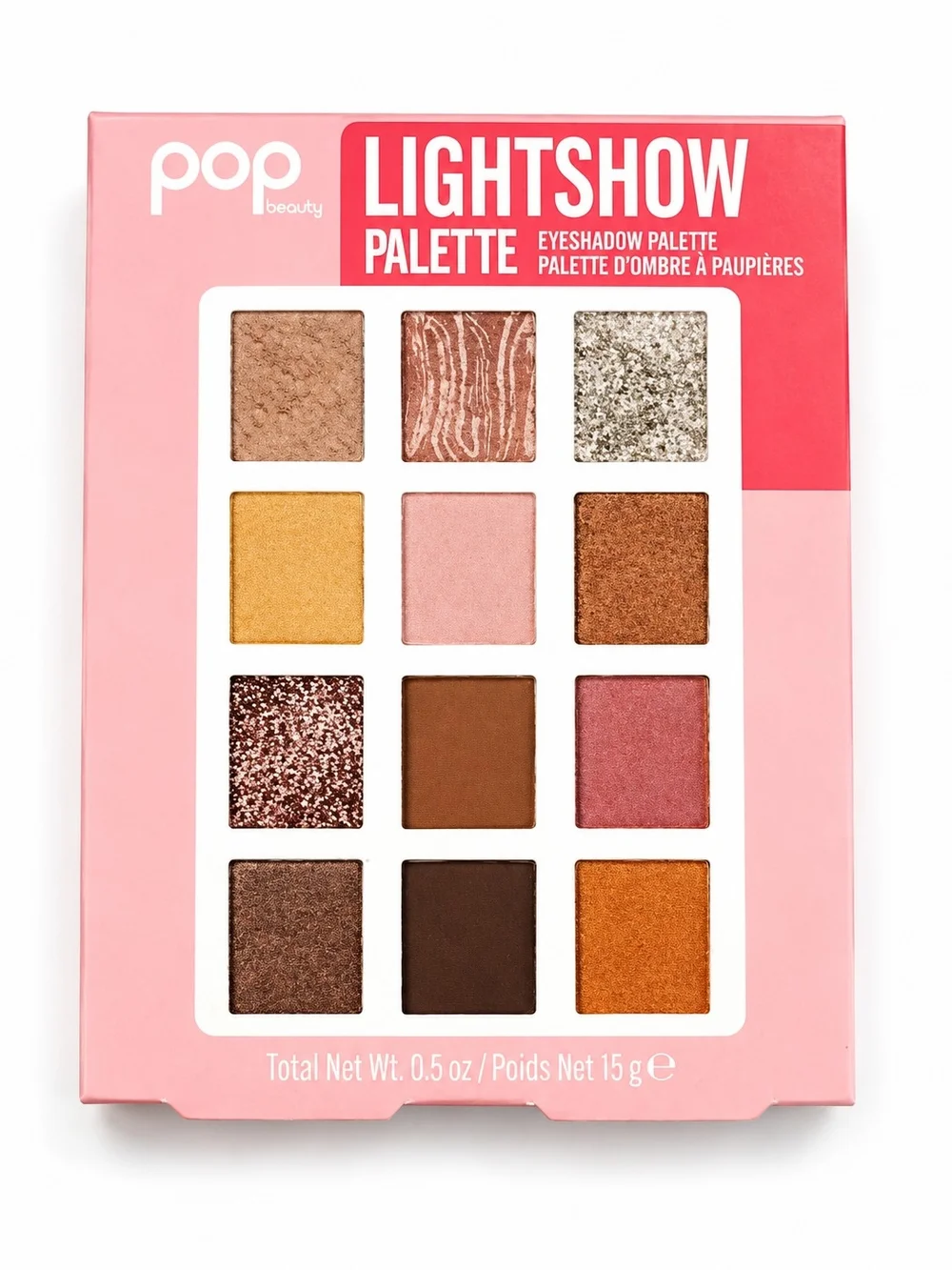 POP Beauty Lightshow Eyeshadow Palette - Pink Multi-Shade Set